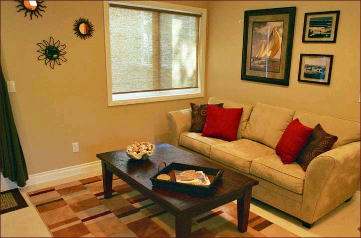 Living Room of Furnished Apartments